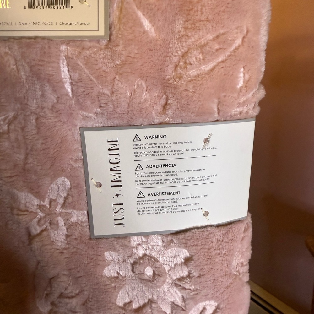 Cozy Baby Girl Blanket